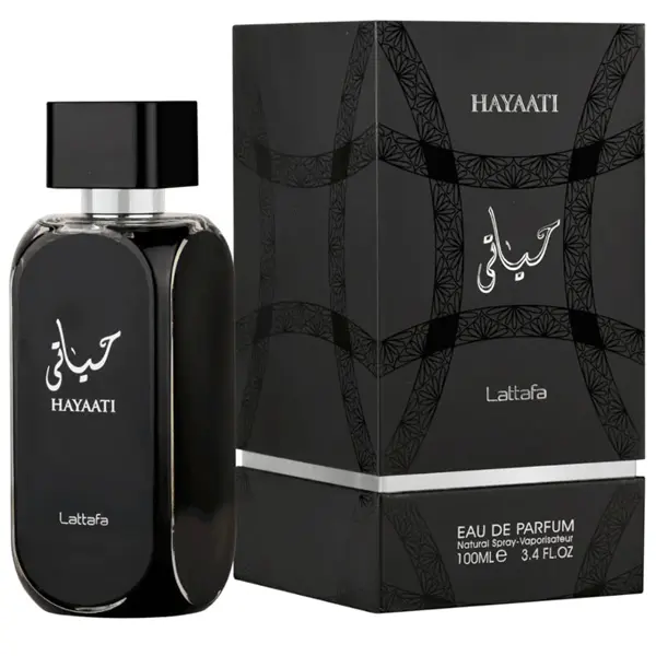 عطر ادکلن حیاتی مشکی اصلی اورجینال هارد باکس | Hayaati Lattafa Perfume
